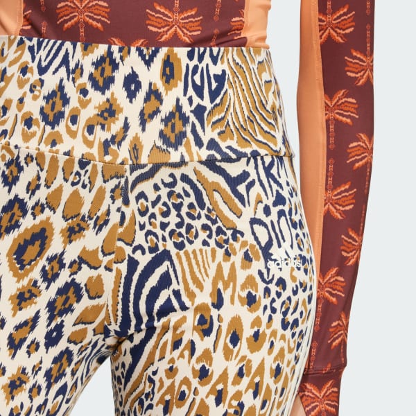 Shorts Biker adidas x FARM Rio - Rosa adidas | adidas Brasil