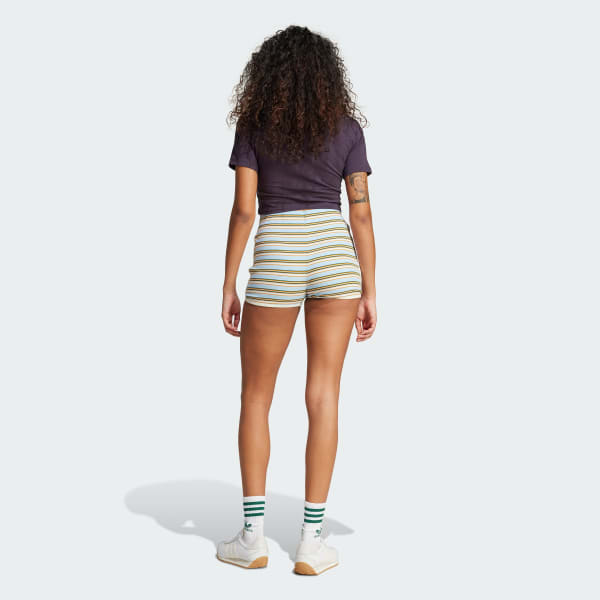 Multicolor Shorts Cortos '80s