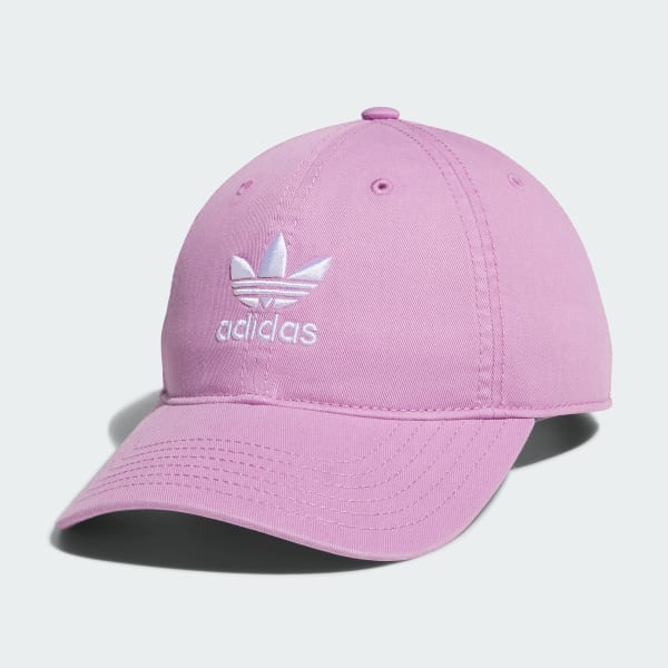 Purple Relaxed Strap Back Hat