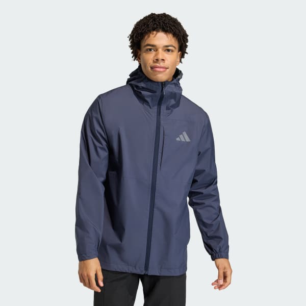 Blue Terrex Multi 2.5 Layer CLIMAPROOF Rain Jacket