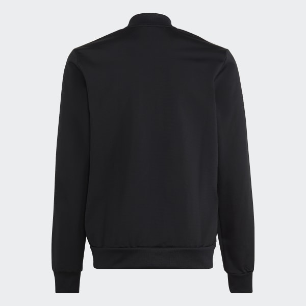 Siyah Essentials 3-Stripes Eşofman Takımı