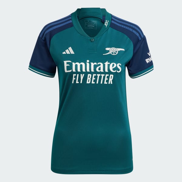 Verde Camisa 3 Arsenal 23/24 Feminina