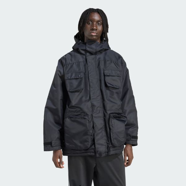 adidas Originals Parka CPH Jacket - Black | Free Shipping with