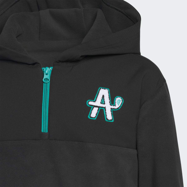 Schwarz Performance Winter Hoodie Kids