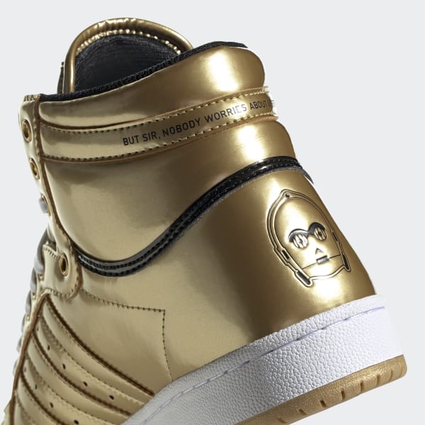 Scarpe Top Ten Hi Star Wars C-3PO - Oro adidas | adidas Italia