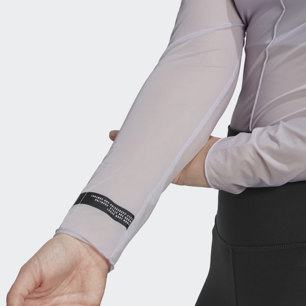 fialová Tričko Long Sleeve