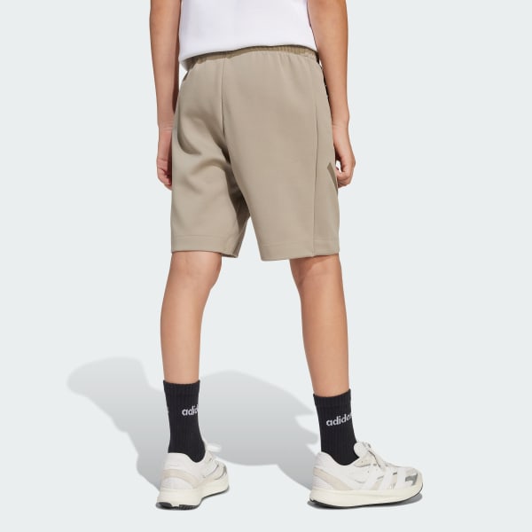 Beige adidas Z.N.E. Shorts Kids