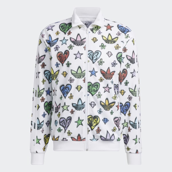 Bialy Monogram Jeremy Scott Firebird Track Top (uniseks) M9662