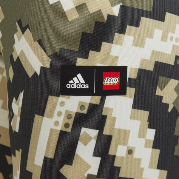 Grun adidas x LEGO Baumhaus Tight