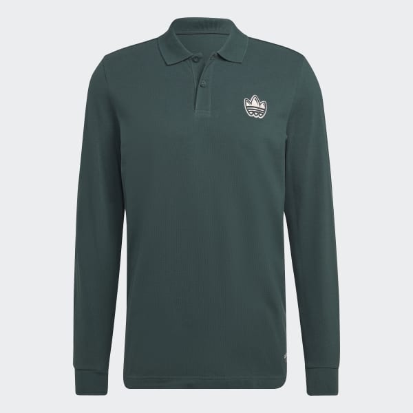 Groen Graphics Campus Long Sleeve Polo Shirt CX381