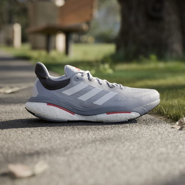 adidas Solarglide 6 Running Shoes - Grey Men's adidas US