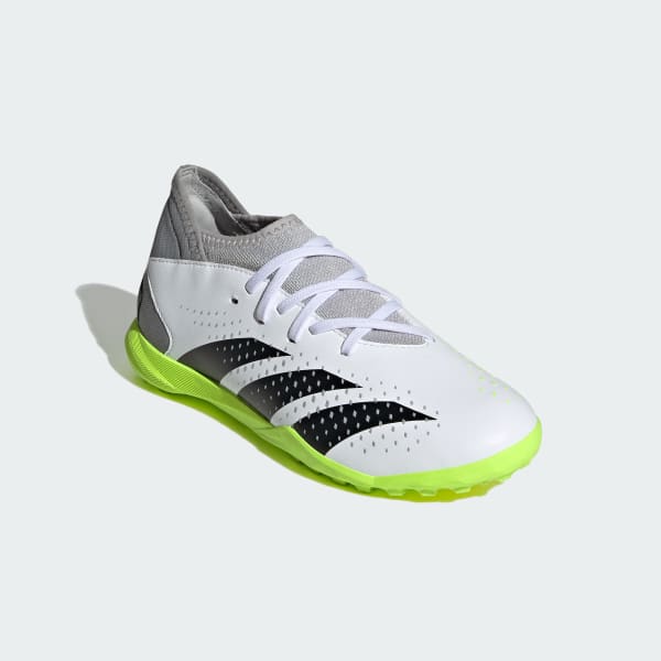 adidas Predator Accuracy.3 Turf Soccer Shoes - White | Kids' Soccer ...
