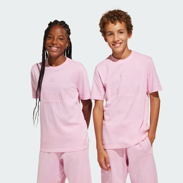 Roze ALL SZN Graphic T-shirt Kids