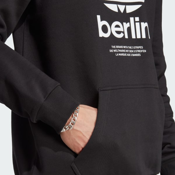 Svart Icone Berlin City Originals Hoodie