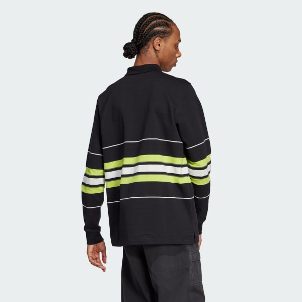 Negro Polera con Cuello Q1