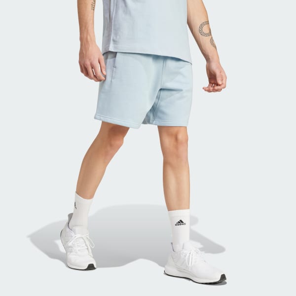 Mau-xanh-da-troi Quần Short Nỉ Graphic ALL SZN