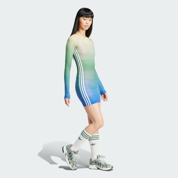 adidas Originals アイランド クラブ ミニ ワンピース 送関込 adidas Originals アイランド クラブ ミニ ワンピース 送関込