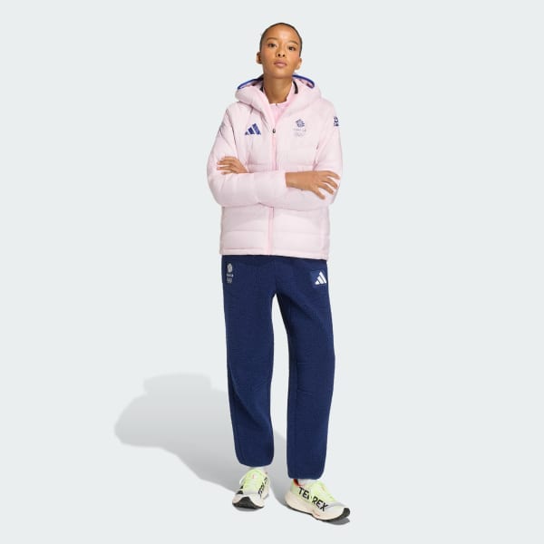 Pink BOA XPERIOR DOWN HOODED JACKET