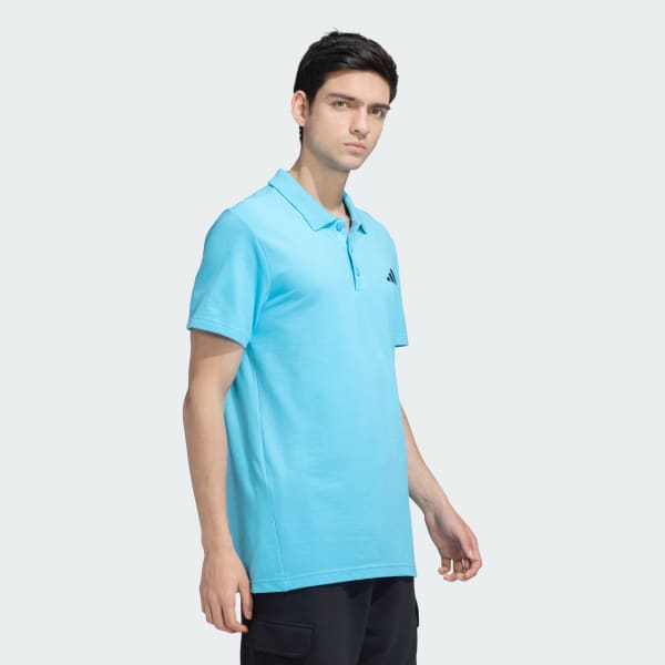 Blue Seam Polo Shirt