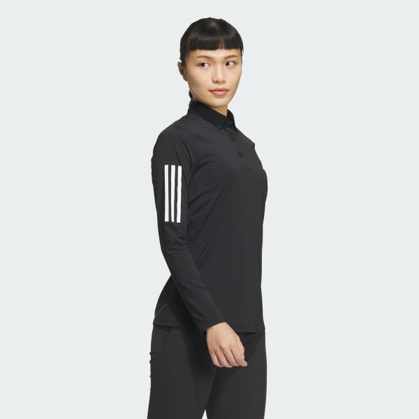 Black 에어로레디 긴팔 폴로 셔츠