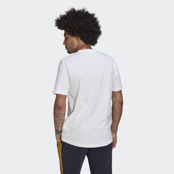 Branco T-shirt ADN do Real Madrid