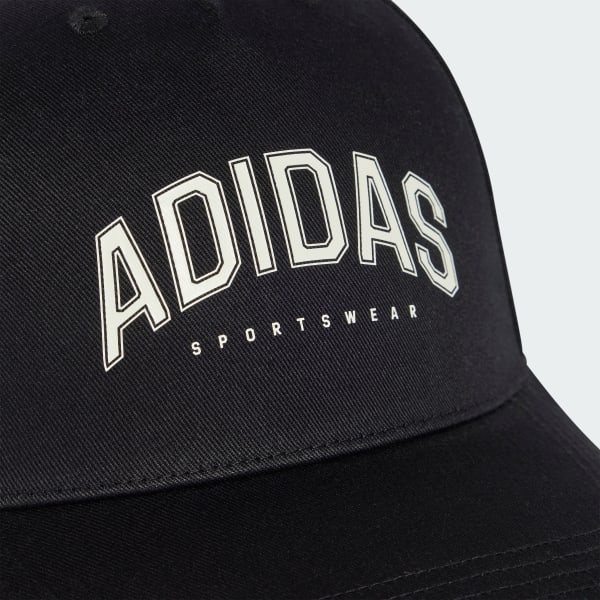 Black adidas Print Cap
