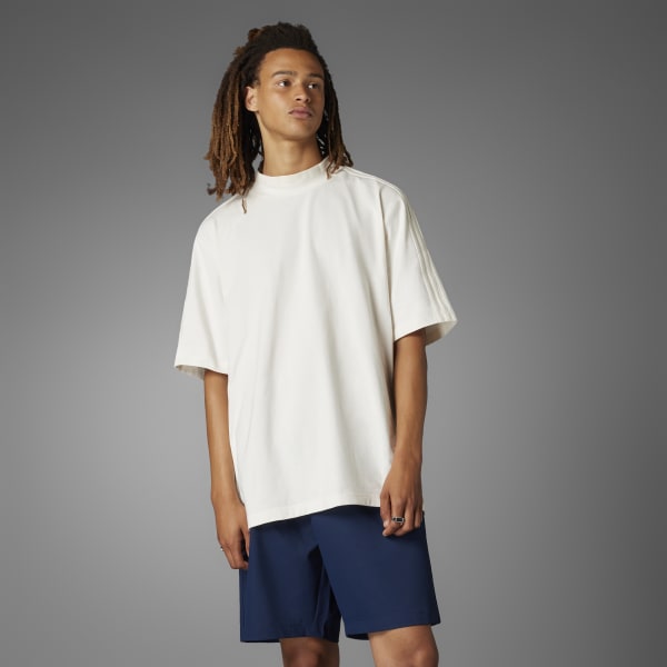 メンズウェア RUN SWG MOCK NECK TEE, WHITE メンズウェア RUN SWG MOCK NECK TEE, WHITE RUN SWG MOCK NECK