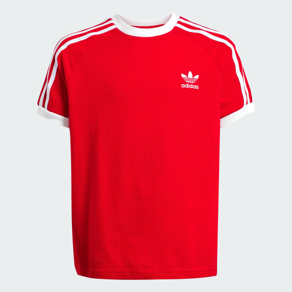 Rosso T-shirt adicolor 3-Stripes Junior