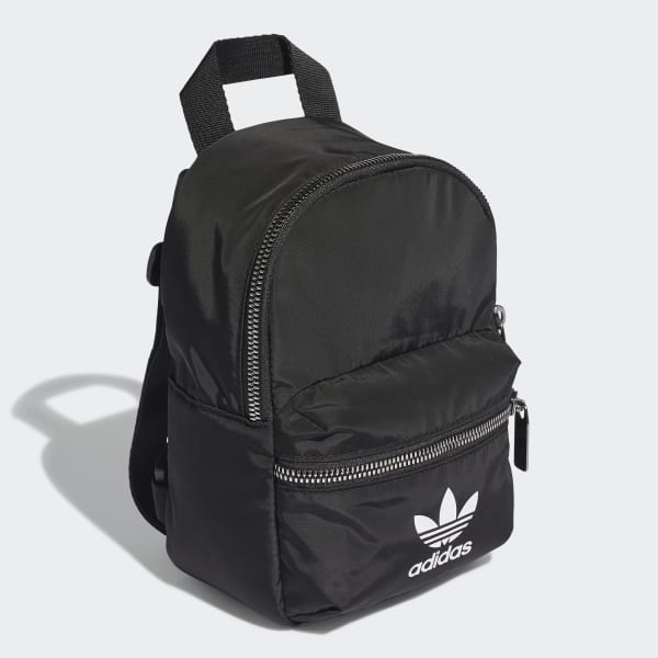adidas originals trefoil mini backpack in black