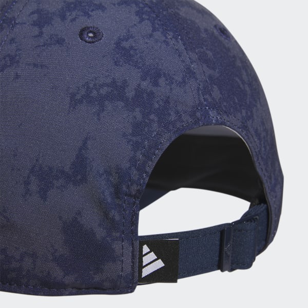 Blue Spray-Dye Golf Hat