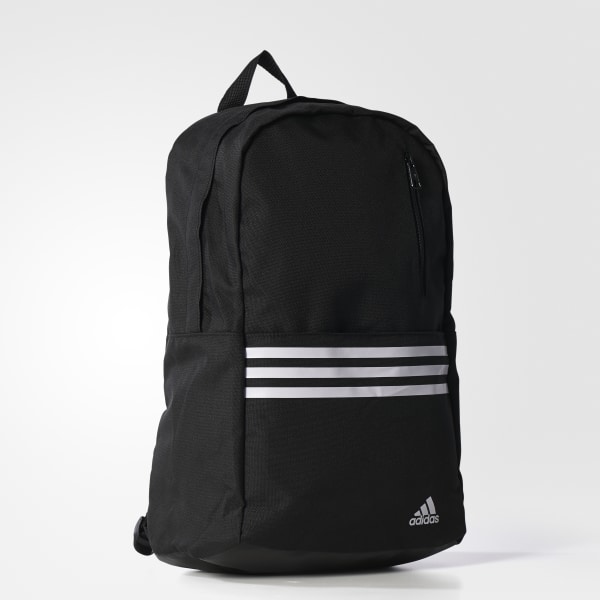 Ciego Mamut Método adidas Versatile Backpack 3 Stripes - Black | adidas Turkey