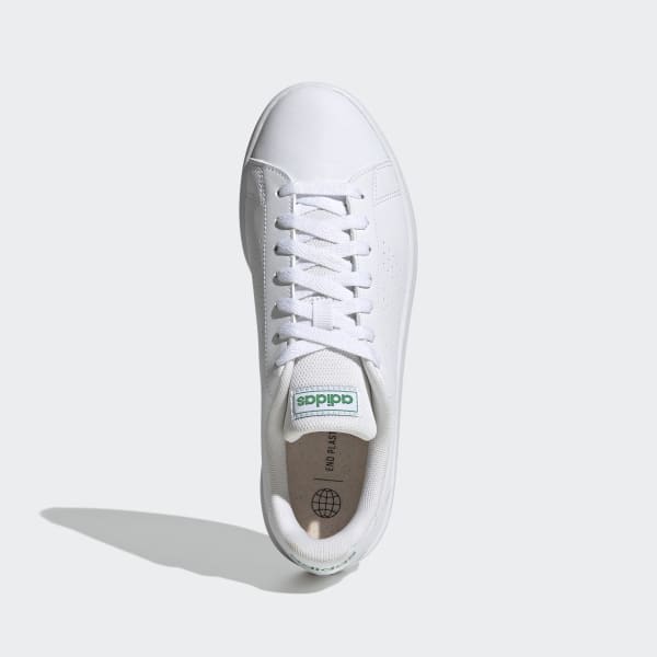 White Advantage Base Court Lifestyle Shoes LIT48