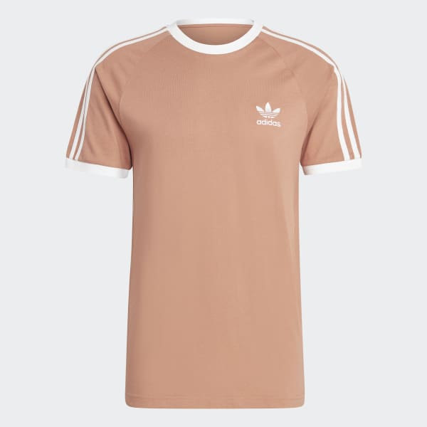 Brun Adicolor Classics 3-Stripes Tee