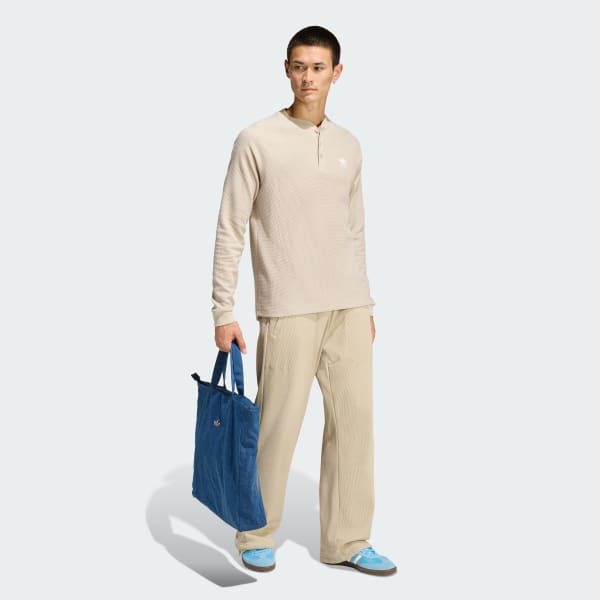 Beige T-shirt Trefoil Essentials