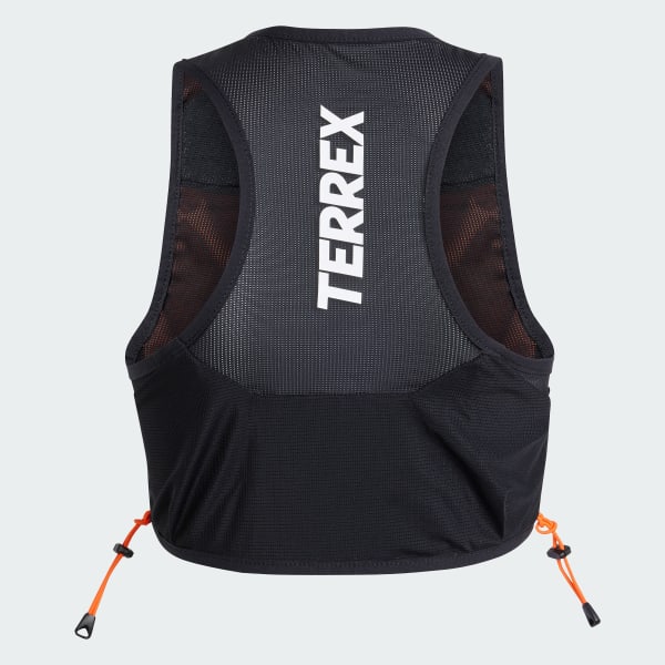 Schwarz Terrex Techrock 2,5 l Trailrunning-Weste
