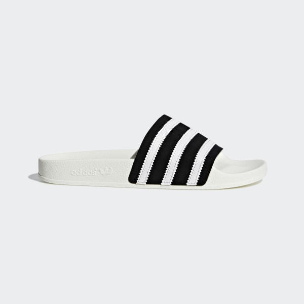 adidas slippers wit