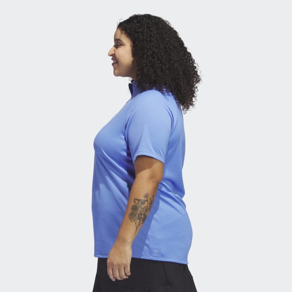 Bla Texture Golf Polo Shirt (Plus Size)