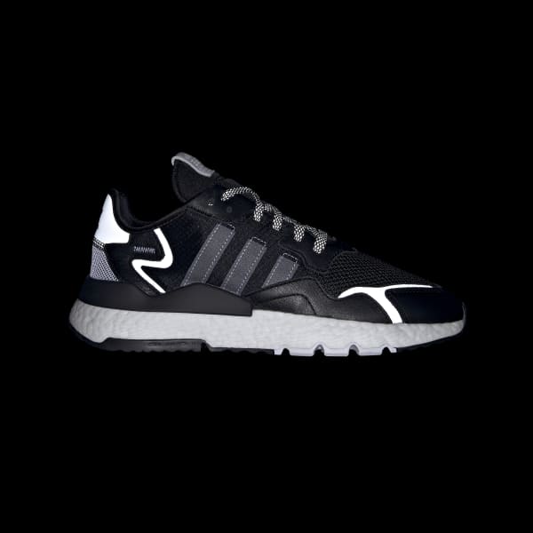 adidas Nite Jogger Shoes - Black 