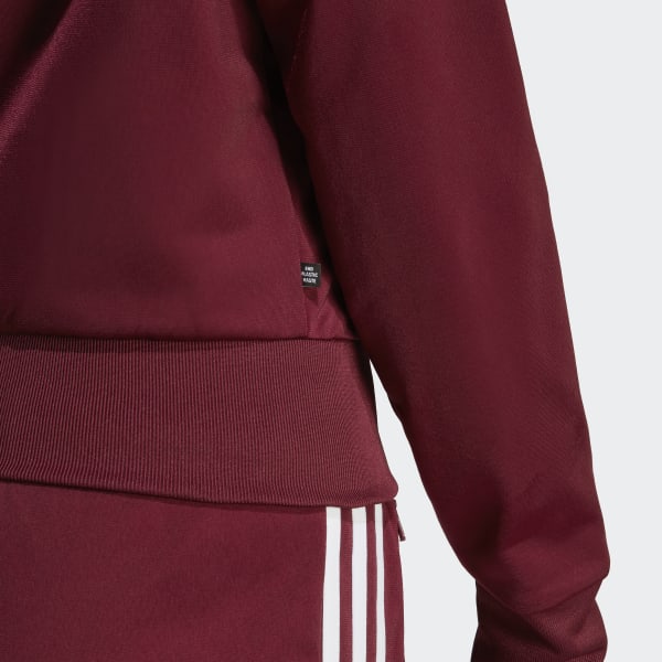 Bordowy Adicolor Classics Firebird Track Jacket