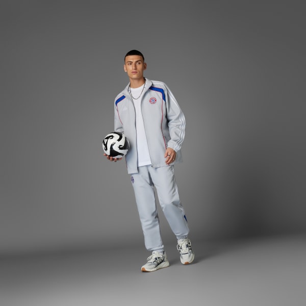 Gris Chaqueta Deportiva FC Bayern