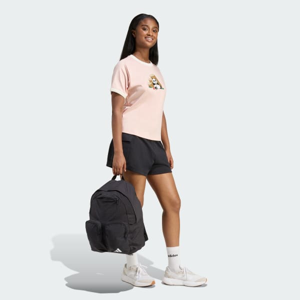 Rosa Remera Graphic Panda Chill