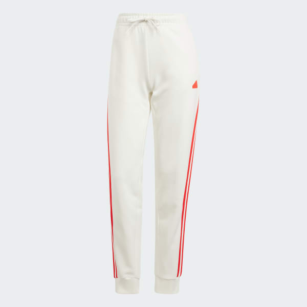 Blanc Pantalon standard 3 bandes Future Icons