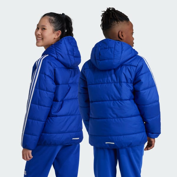Blue Essentials 3-Stripes Padded Jacket