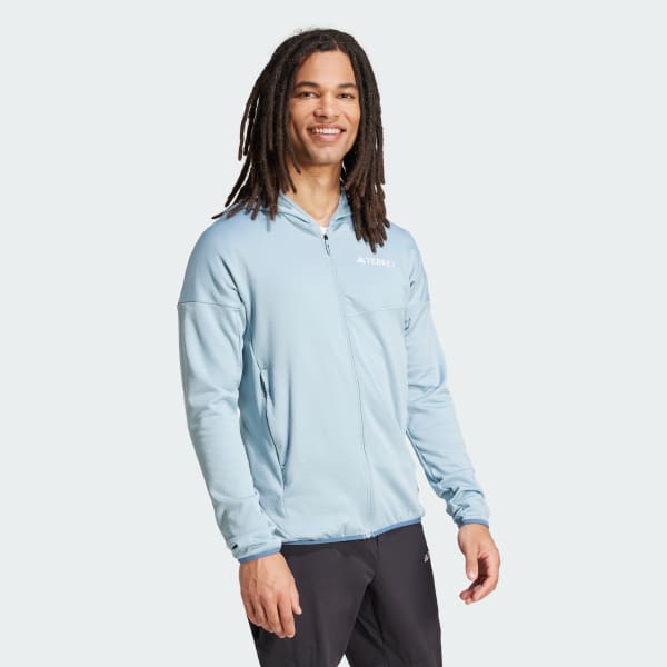 Gra Terrex Xperior CLIMAWARM Light Fleece Hooded jakke