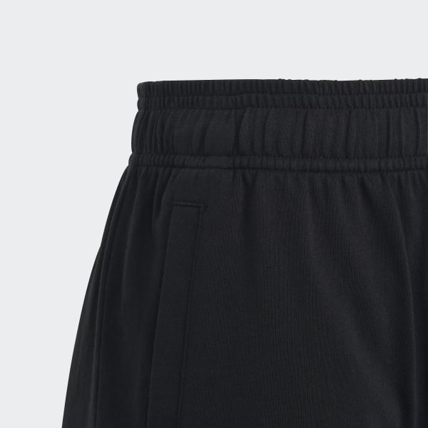 Μαύρο Essentials Big Logo Cotton Shorts