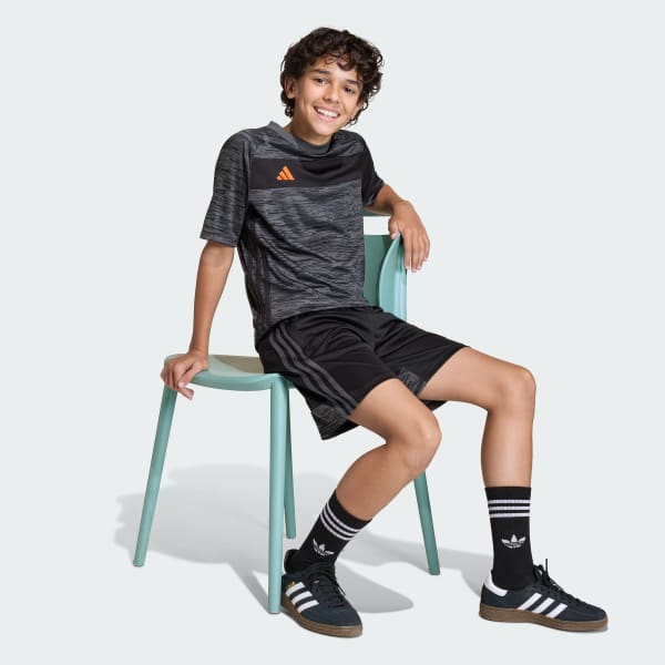 Black TIRO25 ESSENTIALS JERSEY KIDS