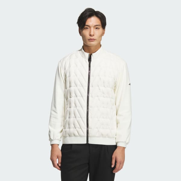 White 하이브리드 풀집 다운 재킷