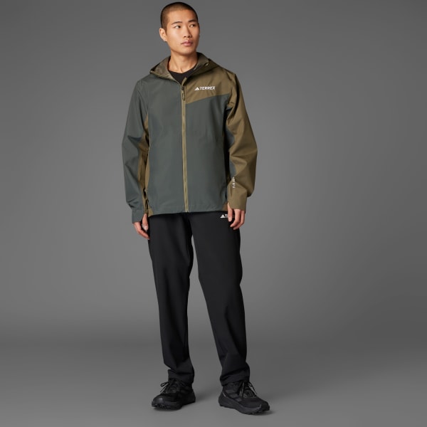 Grey Terrex Multi 2.5L Rain.Rdy Jacket