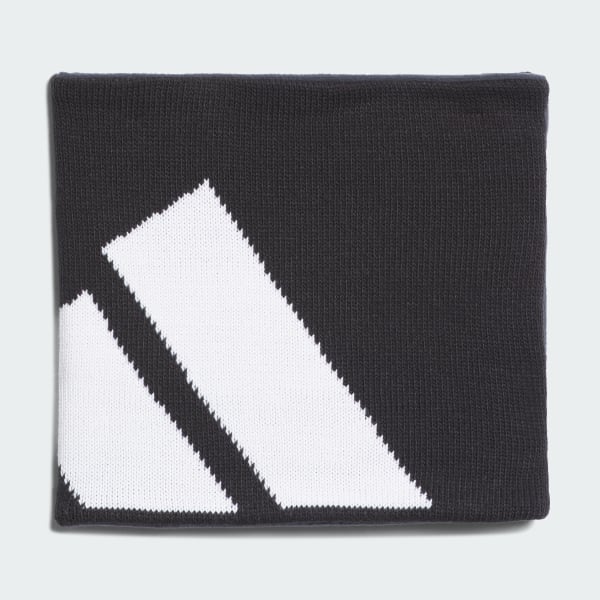 Black Big Logo Reversible 넥 워머