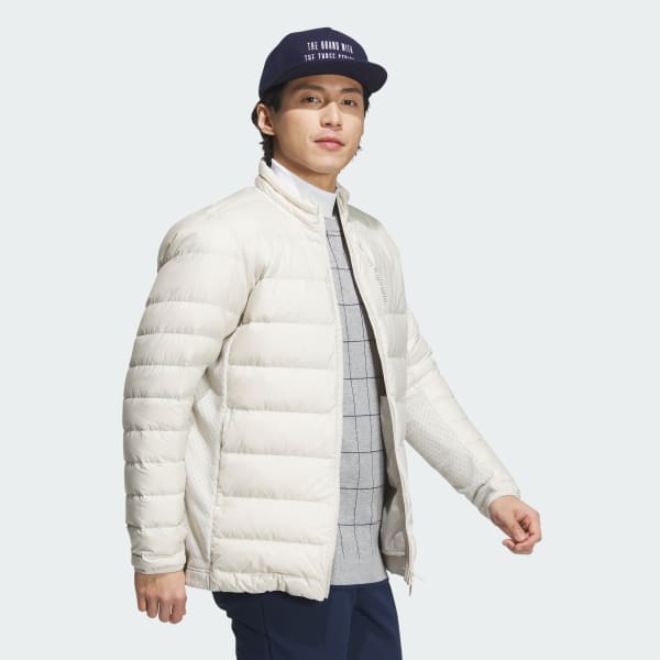 Beige Golf Down Jacket